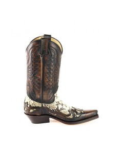 BOTA COWBOY MILANELO ZAMORA PITÓN NATURAL