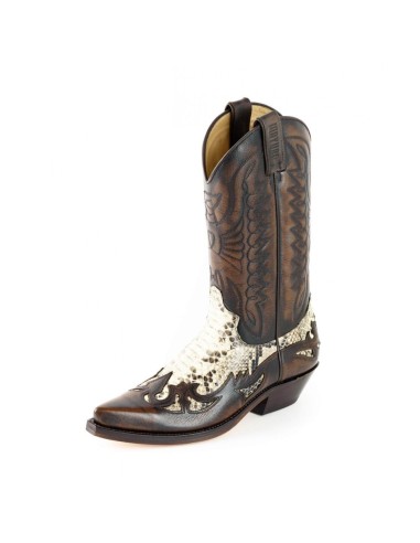 BOTA COWBOY MILANELO ZAMORA PITÓN NATURAL BOTA COWBOY MILANELO ZAMORA PITÓN NATURAL