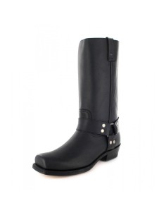 BOTA BIKER 1 PULL GRASS NEGRO MAYURA
