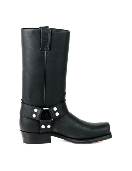 BOTA BIKER 1 PULL GRASS NEGRO MAYURA