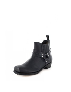 BOTA BIKER 4 PULL GRASS NEGRO MAYURA