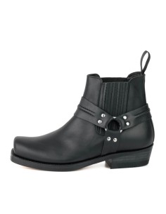 BOTA BIKER 4 PULL GRASS NEGRO MAYURA
