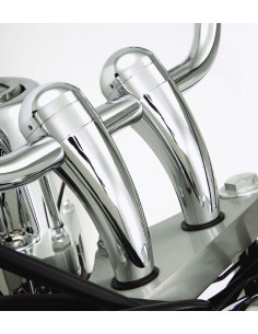 TORRETAS ELEVADORES DE MANILLAR 10 CM. TALL ROUND INCLINADAS