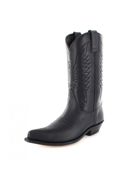 BOTA COWBOY PULL GRASS NEGRO 20 MAYURA