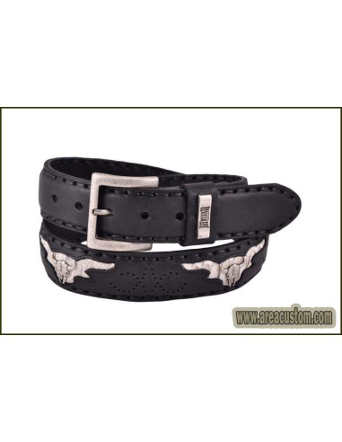 CINTURÓN 1322 VACUNO/PITÓN BLACK MAYURA CINTURÓN 1322 VACUNO/PITÓN BLACK MAYURA