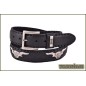 CINTURÓN 1322 VACUNO/PITÓN BLACK MAYURA CINTURÓN 1322 VACUNO/PITÓN BLACK MAYURA