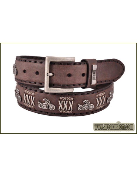 CINTURÓN 658 VACUNO MARRÓN MAYURA