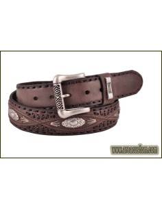 CINTURÓN 338 VACUNO MARRÓN MAYURA