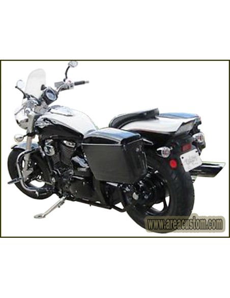 ALFORJAS RÍGIDAS ECO UNIVERSALES NEGRO MATE