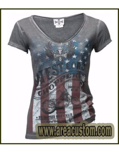 CAMISETA CHICA WCC ORGULLO AMERICANO CAMISETA CHICA WCC ORGULLO AMERICANO