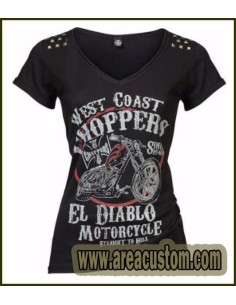 CAMISETA CHICA WCC EL DIABLO