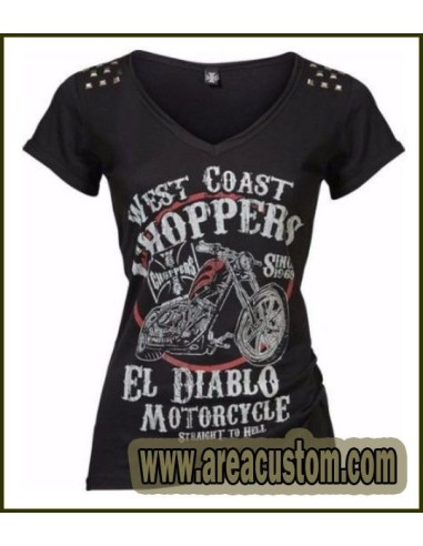 CAMISETA CHICA WCC EL DIABLO CAMISETA CHICA WCC EL DIABLO
