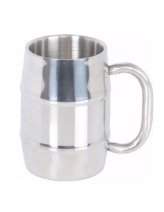 BARRILITO ACERO INOXIDABLE DOBLE PARED 330 ML O 550 ML