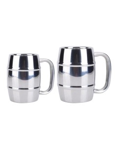 BARRILITO ACERO INOXIDABLE DOBLE PARED 330 ML O 550 ML