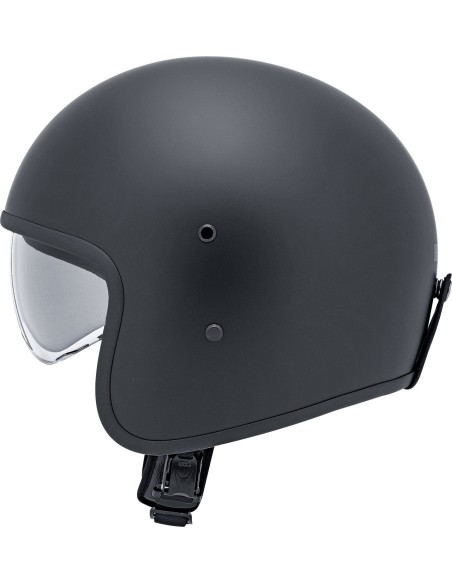 CASCO CUSTOM HIGHWAY 1 NEGRO MATE HOMOLOGADO