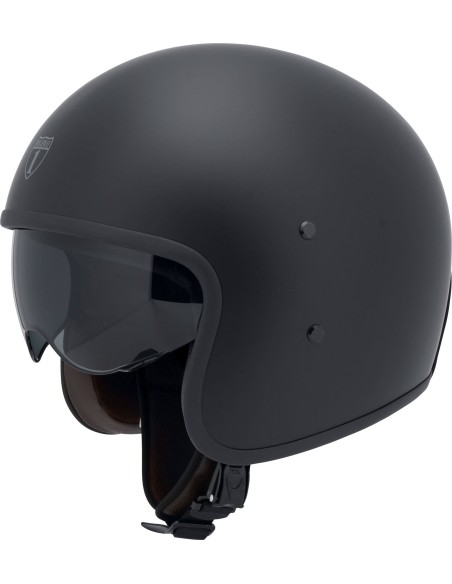 CASCO CUSTOM HIGHWAY 1 NEGRO MATE HOMOLOGADO