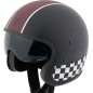 CASCO CUSTOM HIGHWAY 1 VINTAGE BURDEOS-NEGRO MATE CASCO CUSTOM HIGHWAY 1 VINTAGE BURDEOS-NEGRO MATE