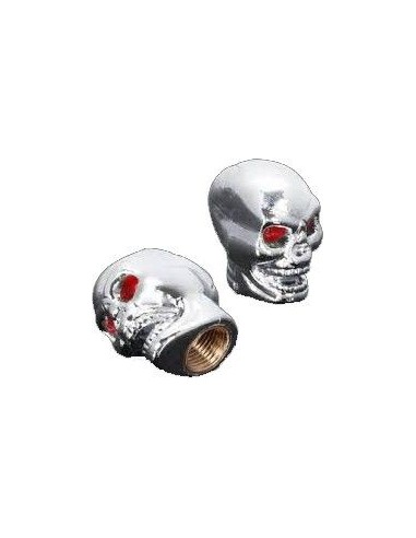 TAPON DE VALVULA SKULL PAR TAPON DE VALVULA SKULL PAR