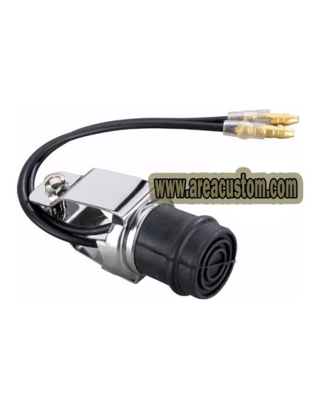 INTERRUPTOR ON/OFF PULSADOR CROMADO