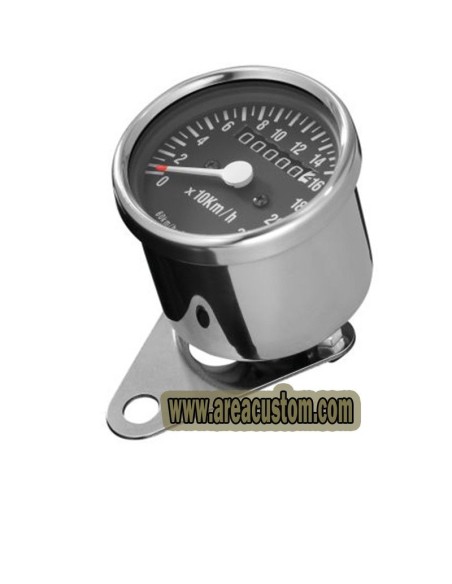 CUENTAKILOMETROS 60mm FONDO NEGRO HIGHWAY HAWK