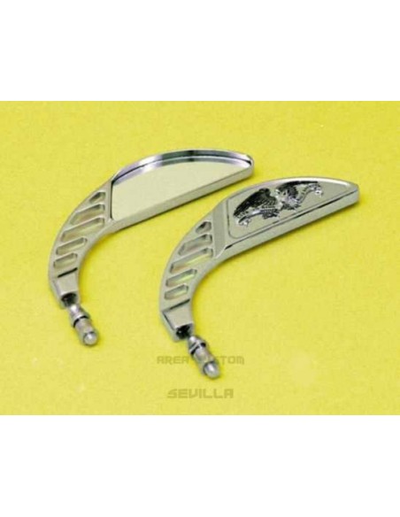 Espejo Cromado Ojo de Gato