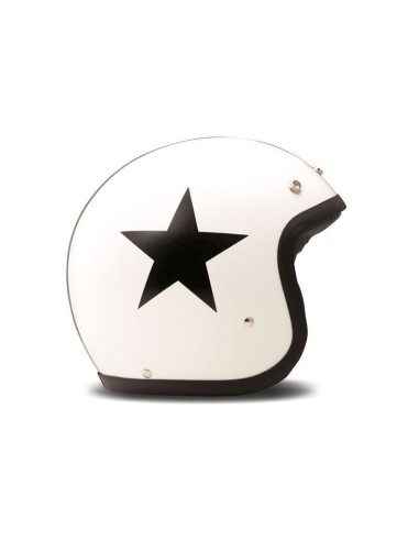 CASCO DMD JET VINTAGE STAR WHITE CASCO DMD JET VINTAGE STAR WHITE