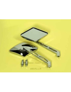 Espejo Cromado Rombo