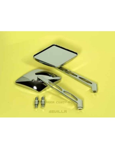 Espejo Cromado Rombo