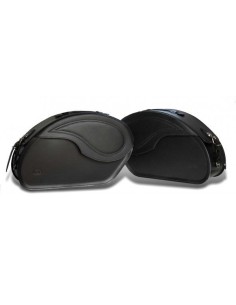 ALFORJAS VENDETTA RIGIDAS PIEL BASICAS