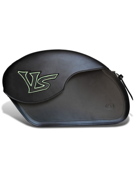 ALFORJAS RIGIDAS VENDETTA VS VERDE KAWASAKI VULCAN S 650