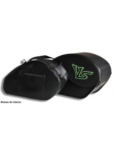 ALFORJAS KAWASAKI VULCAN S VENDETTA RIGIDAS PIEL 