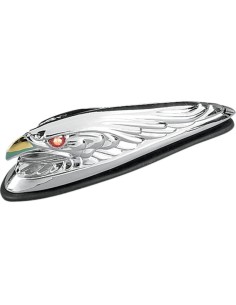 CABEZA AGUILA CROMADA CON LUZ EMBELLECEDOR