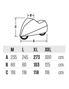 FUNDA MOTO COVER INDOOR HELD