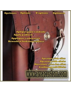 ALFORJA CENTURION IZQUIERDA ROYAL ENFIELD BATTLE GREEN 350/500