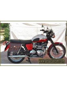 ALFORJAS APACHE MARRON TRIUMPH BONNEVILLE T100 - T120