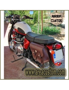 ALFORJAS APACHE MARRON TRIUMPH BONNEVILLE T100 - T120