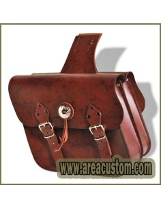 ALFORJAS APACHE MARRON TRIUMPH BONNEVILLE T100 - T120