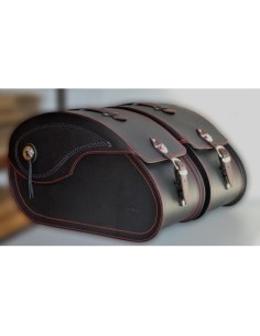 ALFORJAS RÍGIDAS NAPOLEÓN BASICA HILO ROJO UNIVERSAL