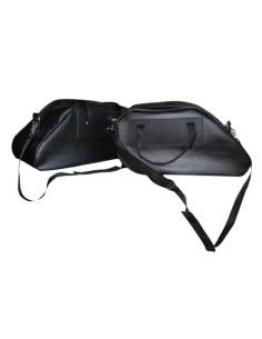 ALFORJAS PIEL NAPOLEÓN BASICA RIGIDAS ARMY STAR