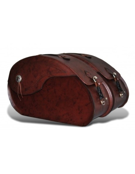 ALFORJAS RÍGIDAS NAPOLEÓN BASICA MARRÓN UNIVERSAL