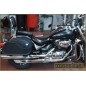 ALFORJAS PIEL NAPOLEÓN BASICA RIGIDAS GOTICAS SUZUKI VL800