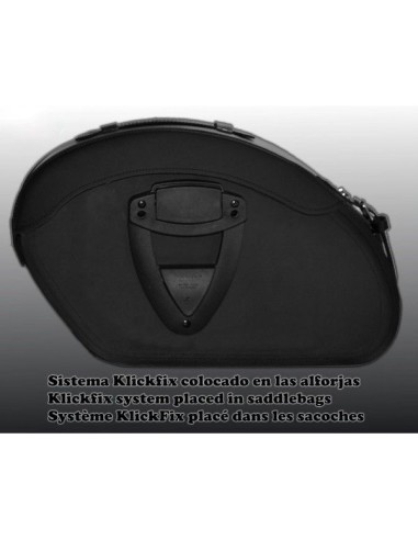 SISTEMA KLICK-FIX COLOCADO EN ALFORJA SISTEMA KLICK-FIX COLOCADO EN ALFORJA