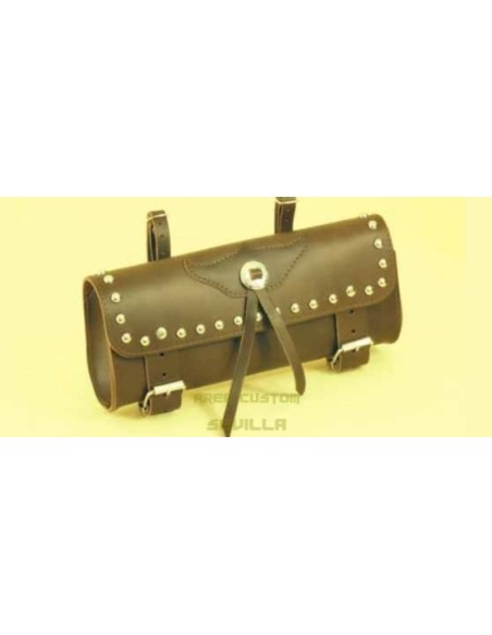 Rulo Bolsa de Herramientas moto Piel Spaan Marrón
