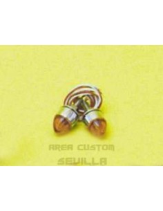 Tornillo Matriculas con Luz Roja