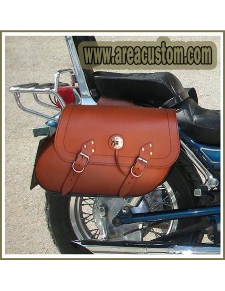 ALFORJAS TORELO MARRON BASICAS SUZUKI INTRUDER 800