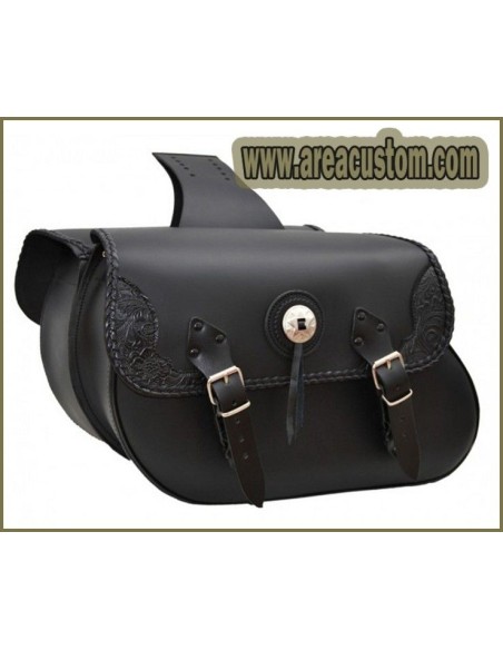 ALFORJAS PIEL TORELO CELTIC  UNIVERSAL