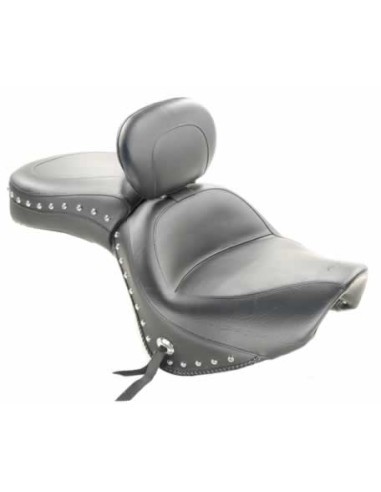 ASIENTO MUSTANG CON TACHUELAS Y RESPALDO PILOTO PARA VN900 ASIENTO MUSTANG CON TACHUELAS Y RESPALDO PILOTO PARA VN900