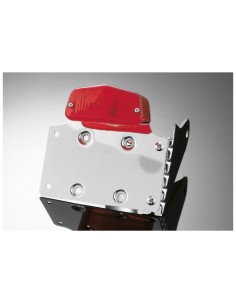 SOPORTE MATRICULA LATERAL LUCAS CON LUZ FRENO