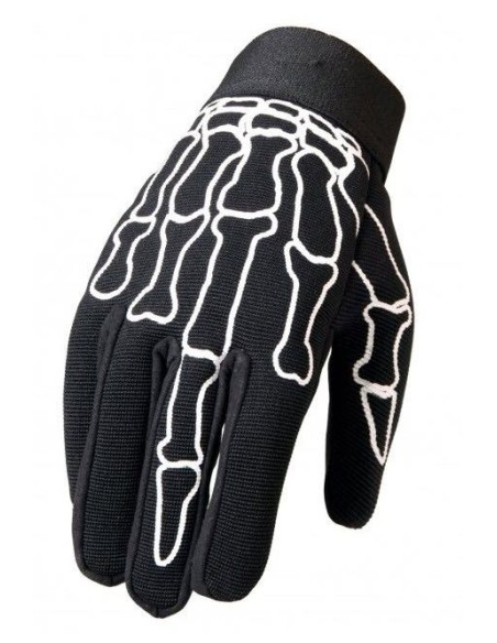 GUANTES SKELETON FINGER MECHANIC HOT LEATHERS