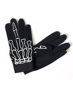 GUANTES SKELETON FINGER MECHANIC HOT LEATHERS